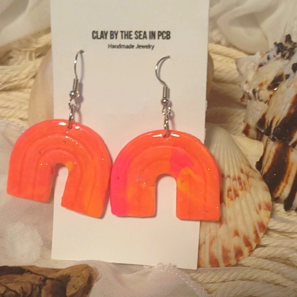 Rainbow Shape Earrings